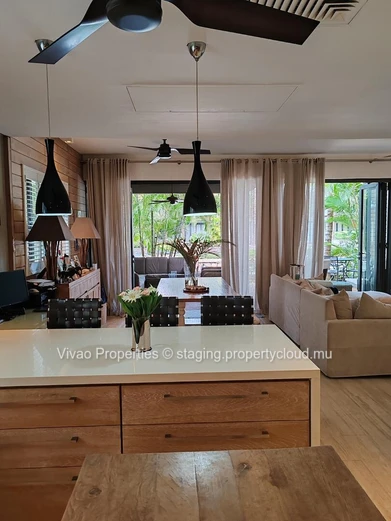Luxury Duplex within Black River Marina offering Stunning Views.3 bedroom Fully Furnished, Private Mooring, Parking, ...