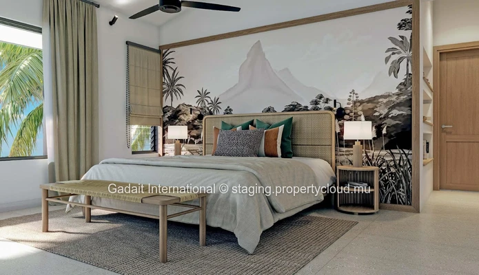 Villa with pool, sea view, and golf course access | Black River, Mauritius