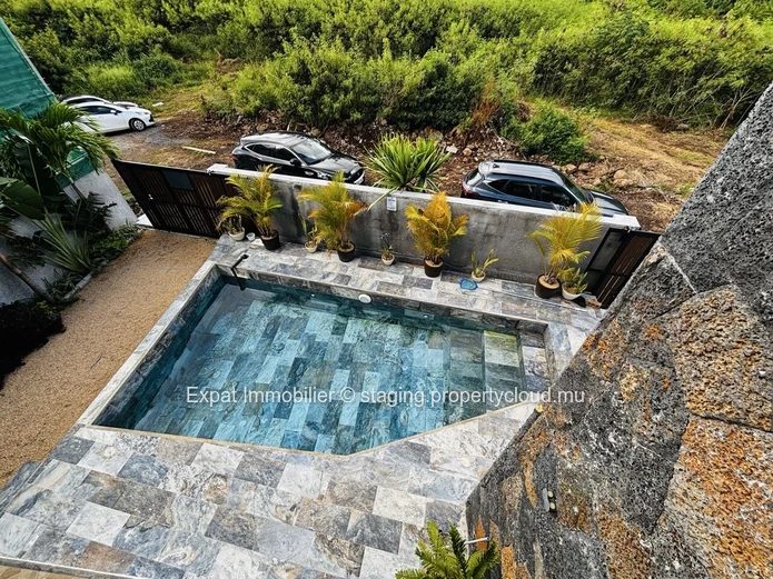 Duplex 3 Chambres Avec Piscine En Pierre Et Rooftop A Pereybere