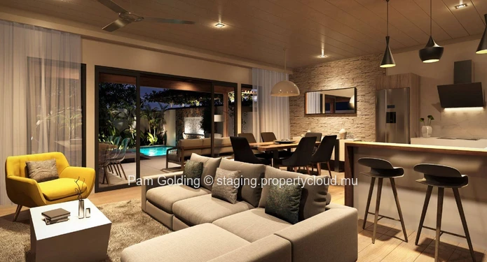 Duplex Luxueux de 3 Chambres avec Piscine Privée & Jardin à Grand Baie - Maison de Ville Moderne Près de la Plage