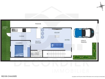 Appartement de 3 Chambres
