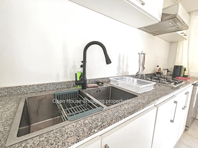 "Modern Furnished Apartment with Pool in Rivière Noire - Black River Area - Only Rs 70,000"
