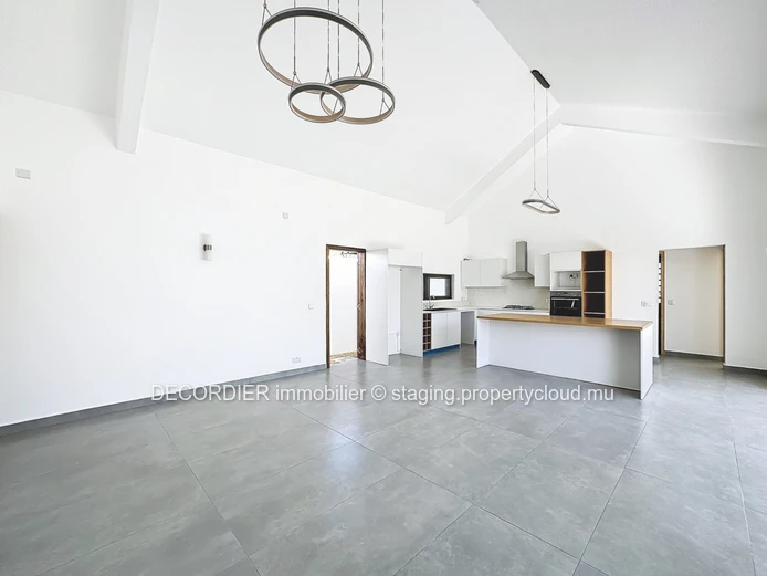Modern single-storey villa with a private pool