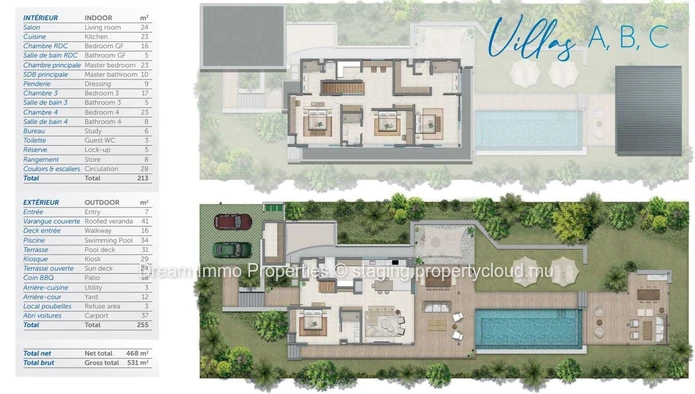 Somptueuses Villas Offrant Une Vue Mer & Morne Panoramique A Riviere Noire – Ile Maurice