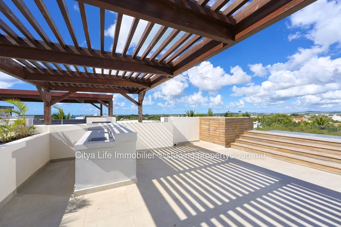Luxury PDS Apartment with private pool in Pointe aux Canonniers