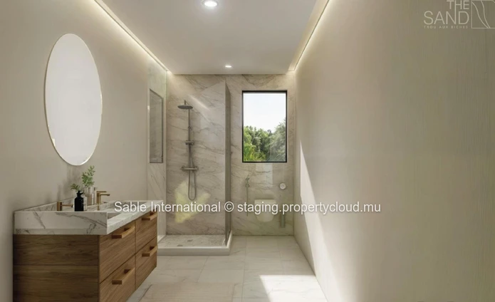 Duplex à vendre à Trou aux Biches, 216m², terrain en toute propriété, piscine commune