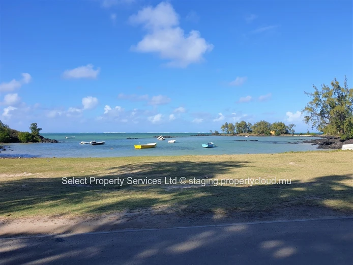 A Vendre, Terrain Pieds vue mer, St Michel, Grand Gaube