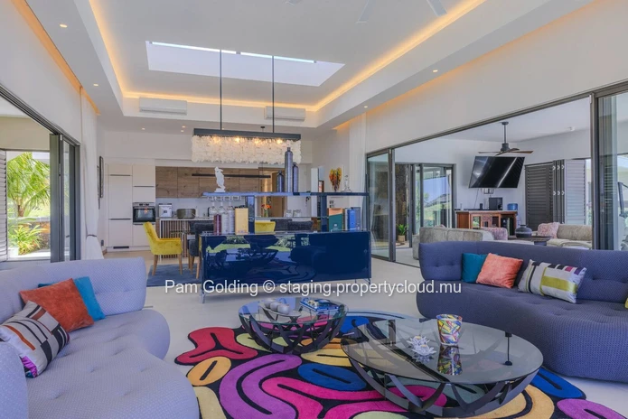 Luxury 4 Bedroom Sea View Villa at Anahita Golf Estate, Mauritius