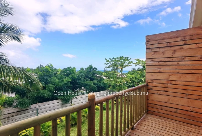 "Modern Furnished Apartment with Pool in Rivière Noire - Black River Area - Only Rs 70,000"