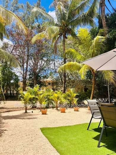 Beachfront Duplex for Rent in the West - Rs 130,000/Month - 120m2 - Direct Beach Access & View on le Morne  Mountain !