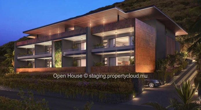 Appartement avec une vue mer féérique. 3 chambres, Piscine. Accessible aux étrangers.