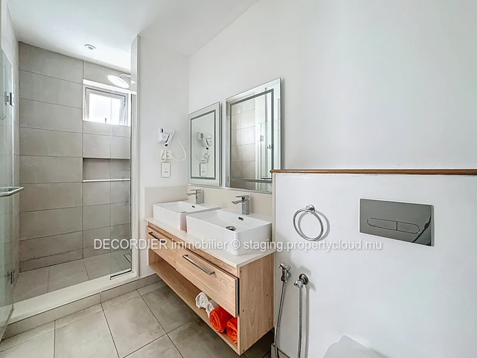 Appartement pied dans l'eau à Grand-Gaube