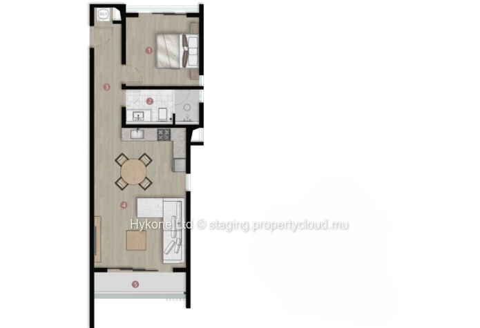 New Apartment For Sale In Mont Choisy (R+3)