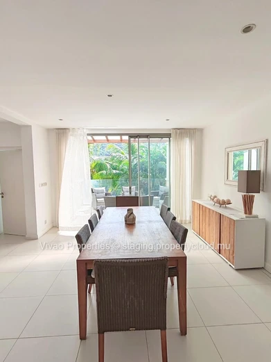 Apartment for sale in the heart of the Marina in Rivière Noire - Black River, 3 bedrooms, river and mountain views, c...