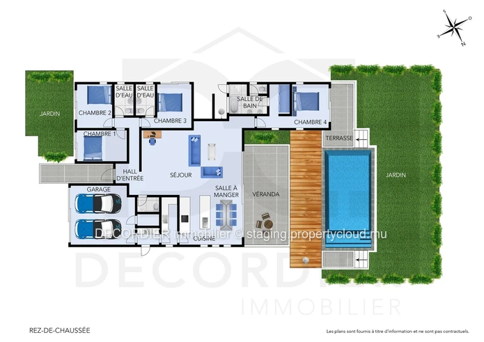 Luxurious villa in Mauritius