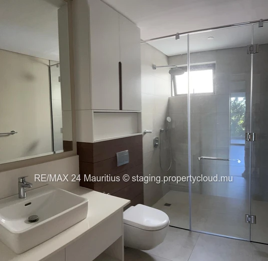 Stunning Two Bedroom Apartment with Private Rooftop Pool in Pointe aux Cannonier!