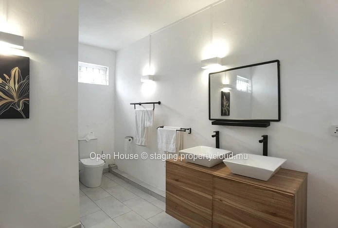 "Modern Furnished Apartment with Pool in Rivière Noire - Black River Area - Only Rs 70,000"