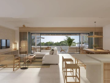 Penthouse de 3 Chambres