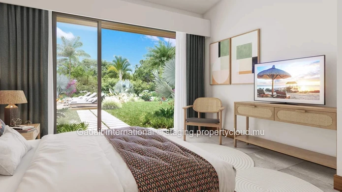 Luxury villa with mountain views, close to golf course and beaches for sale | Tamarin, Mauritius