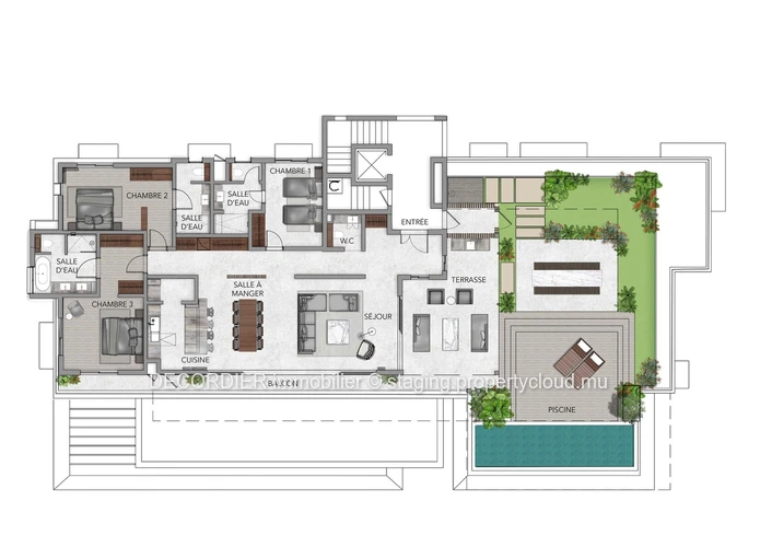 Modern penthouse for sale