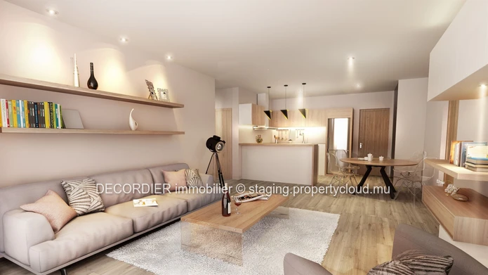 Prestigious apartment for sale from the Cap Marina project in Cap Malheureux