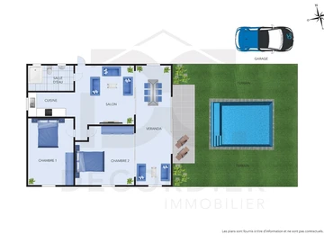 Maison de 2 Chambres