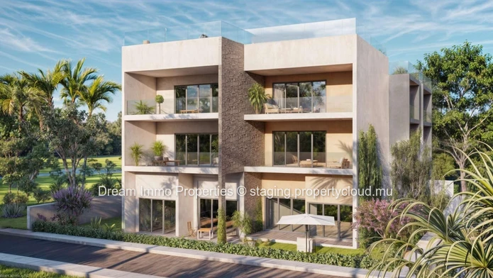 Penthouses Modernes Vue Mer A 2 Mn A Pieds De La Plage De Pereybere - Ile Maurice