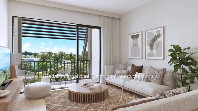 Prestigious garden apartment in Azuri, Haute Rive, tropical elegance and exclusive living space