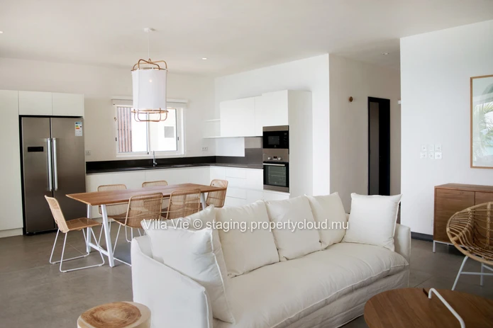 Trou aux Biches - Luxury 2 bedroom apartment with sea view