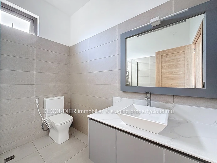 Stunning new house with swimming pool and garden