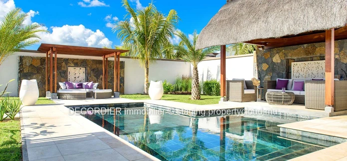 For sale - Grand Baie, prestigious villa with comfortable and bright living spaces.