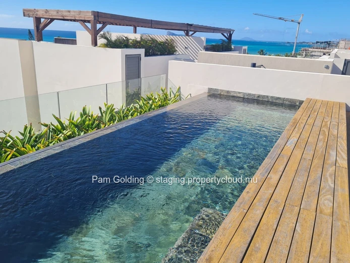 3 Bedroom penthouse Pointe aux Cannoniers 