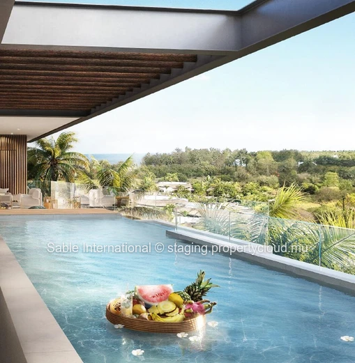 Luxury Penthouse with Private Pool in Trou aux Biches - 225m² Living Space - Close to Amenities - Fitness Room 