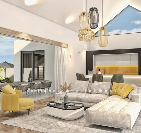 Villa PDS à Vendre à Tamarin – 3 Chambres, Piscine & Jardin