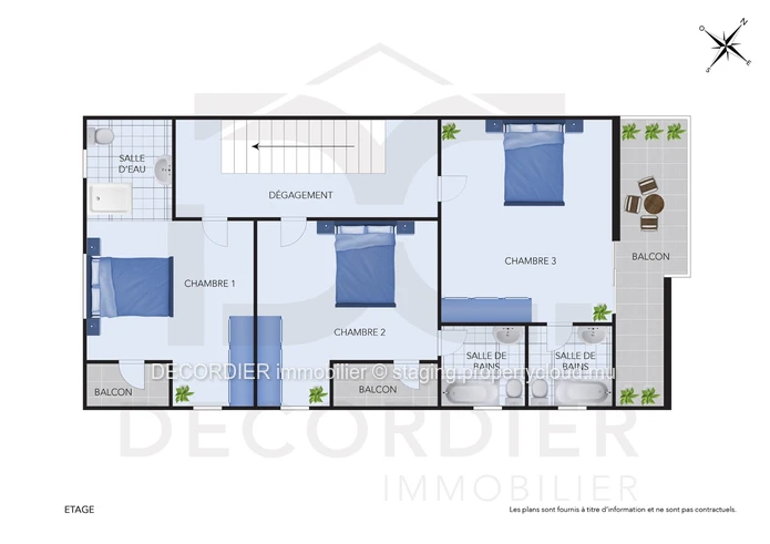 Duplex for rent in Pereybere (Sole Mandate)