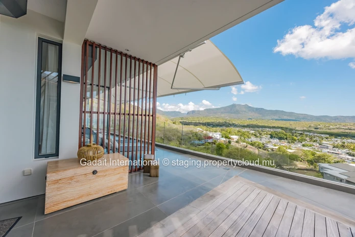Exceptional Penthouse for Rent in Rivière Noire – Lagoon & Morne Brabant 180° View | Gadait International