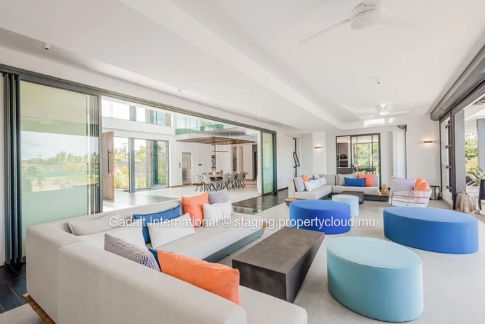Mauritius Luxury Villa at Anahita – Beachfront Perfection with Golf and Privacy