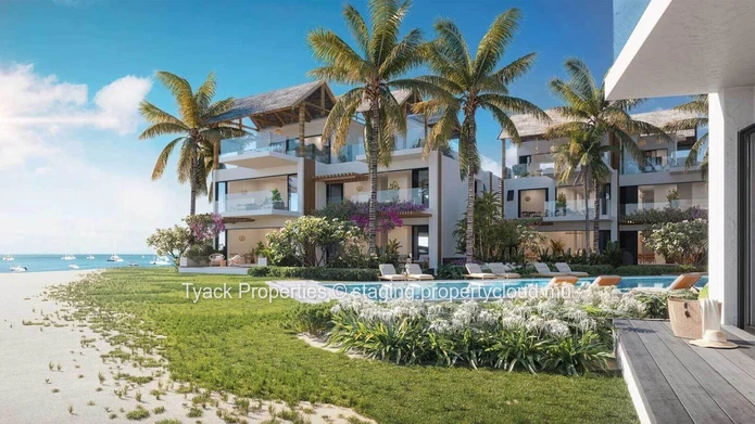 Appartement G+2 avec Jardins Privés et Accès au Lagon – Côte Ouest