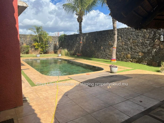Studio avec jardin et piscine privée | Pointe aux Piments