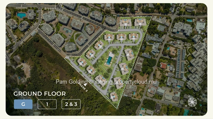 2-Bedroom Apartment in La Pointe Luxury Apartments, Pointe aux Canonniers