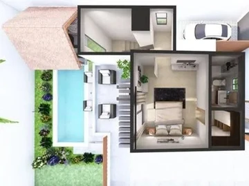 Villa de 3 Chambres