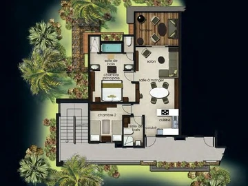 Appartement de 2 Chambres