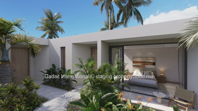 For sale exceptional contemporary villa in the Bel Ombre estate, in the south of Mauritius