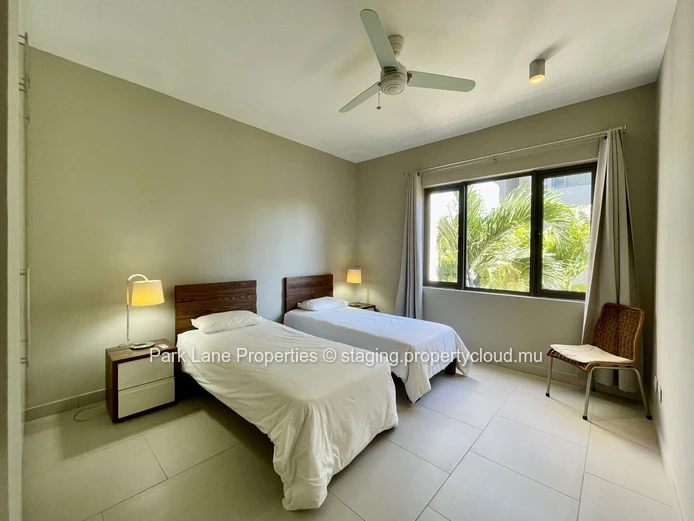 Beach access is just a short stroll from this lovely property.