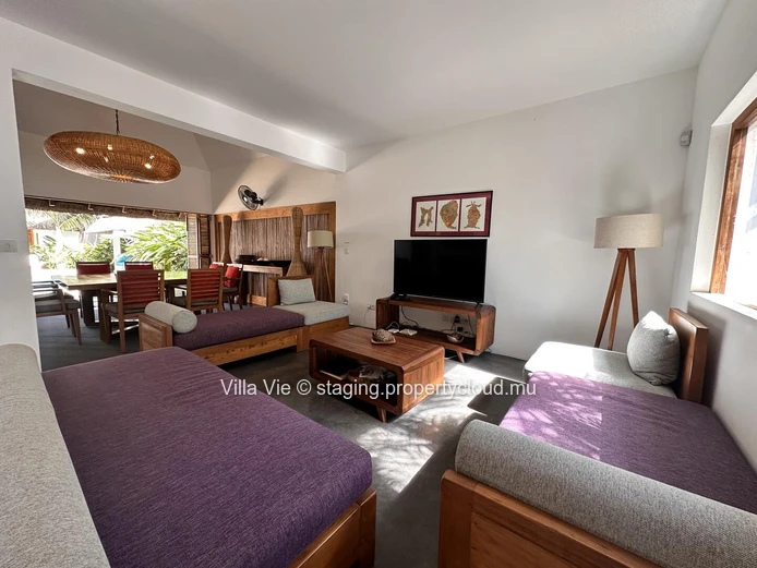Pointe aux Canonniers – Magnifique Villa de charme 4 chambres en suite avec piscine privée
