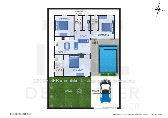 New single-storey home in a peaceful neighbourhood