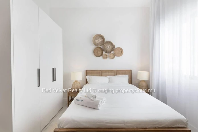 Beachfront 3-Bedroom Apartment for Rent in Grand Gaube | Private Beach Access