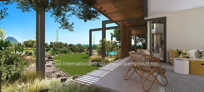 Villas luxueuses et écologiques avec jardins tropicaux à Rivière Noire, Île Maurice