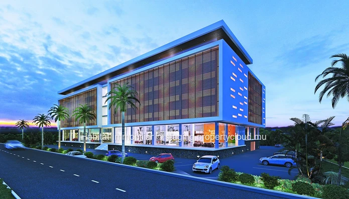TO RENT - Unfurnished office of 84.2 m2 strategically located at the entrance of Grand Bay 