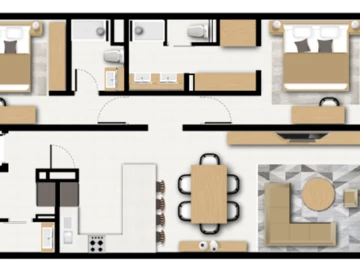 2 Bedroom Apartment